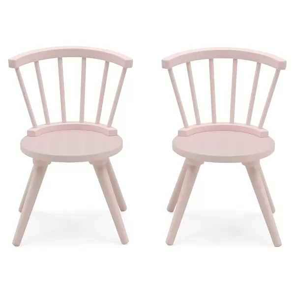 Windsor Kids Wood Table Chair Set  - Ideal for Arts &amp; Crafts, Snack Time, Homeschooling, Homework &amp; More, Greenguard Gold Certified, Grey