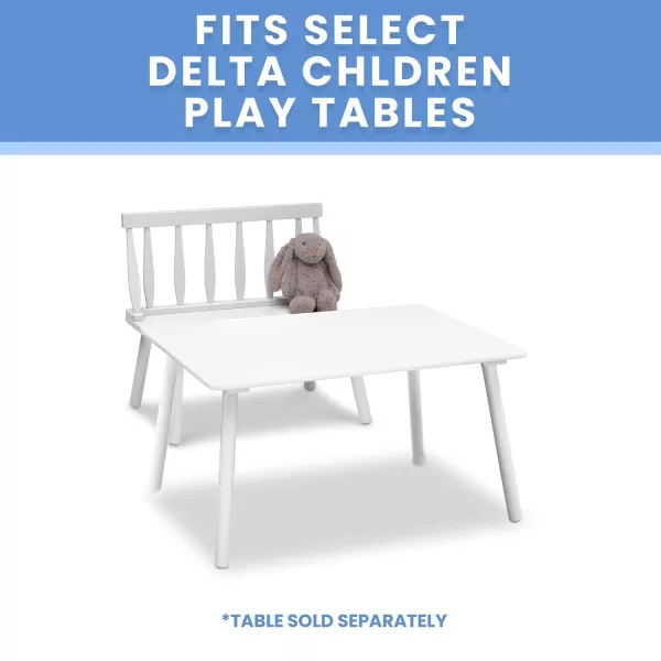Windsor Kids Wood Table Chair Set  - Ideal for Arts &amp; Crafts, Snack Time, Homeschooling, Homework &amp; More, Greenguard Gold Certified, Grey
