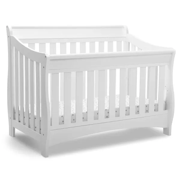 Bentley S Series 4-in-1 Convertible Baby Crib, Black Cherry Espresso