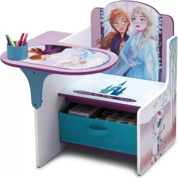 Delta Children Chair Desk With Storage Bin, Disney Frozen