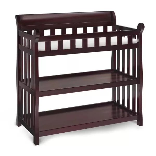 Delta Children Eclipse Changing Table with Changing Pad, White