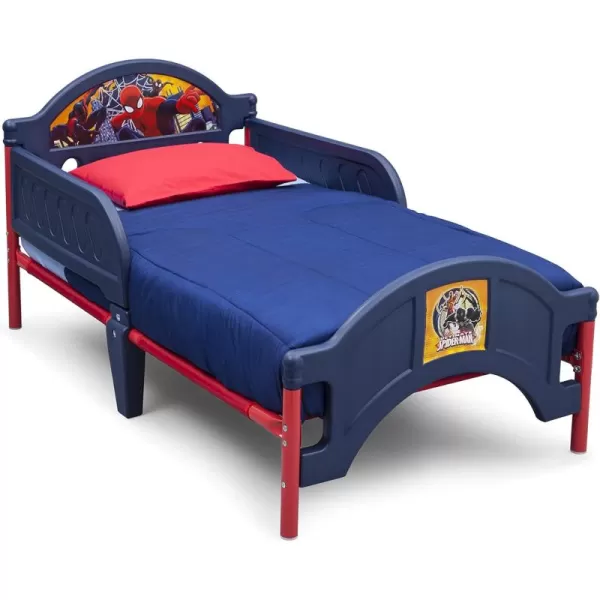 Delta Children Plastic Toddler Bed, Marvel Spider-Man