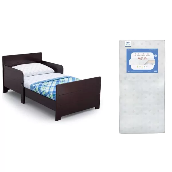 MySize Wood Toddler Bed - Greenguard Gold Certified, Grey