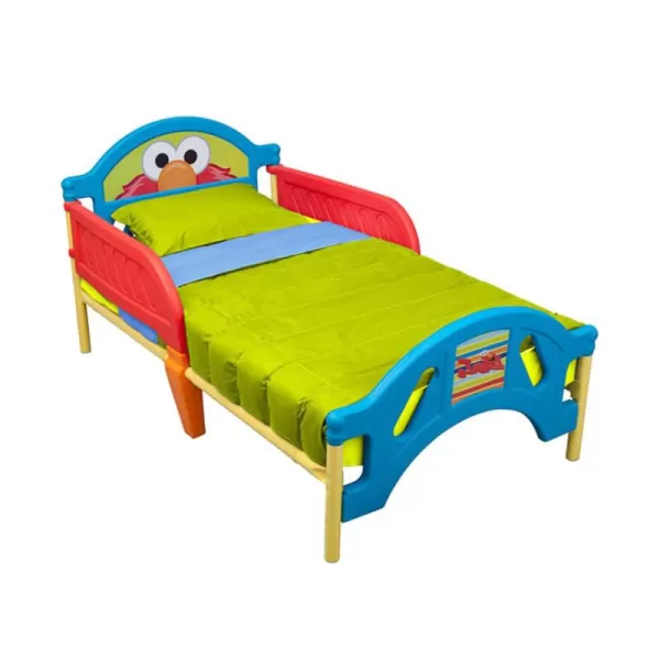 Plastic Toddler Bed, Sesame Street
