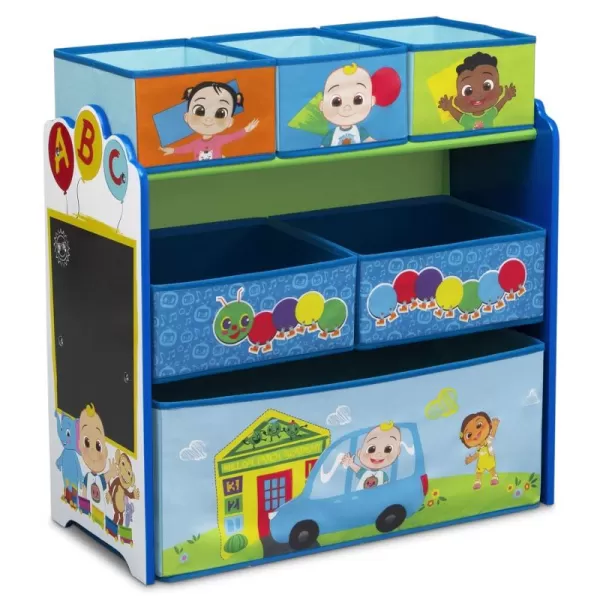 Sesame Street 6 Bin Design and Store Toy Organizer by Delta Children