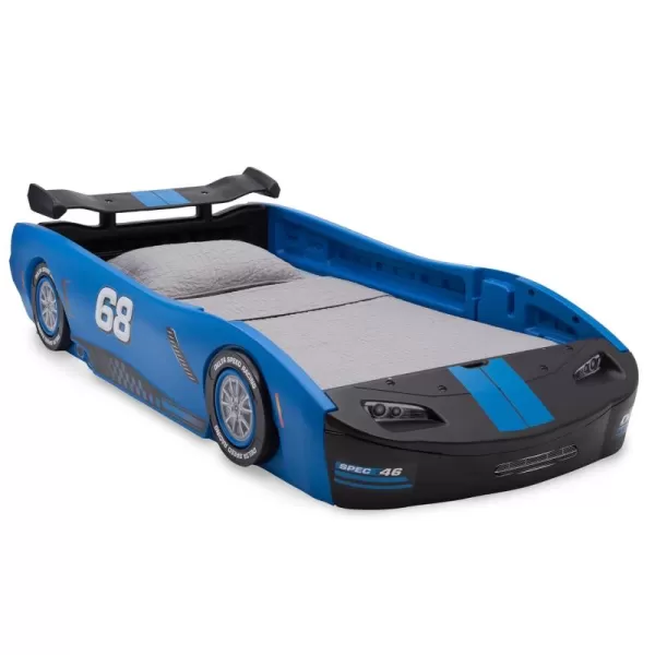 Turbo Race Car Twin Bed, Red