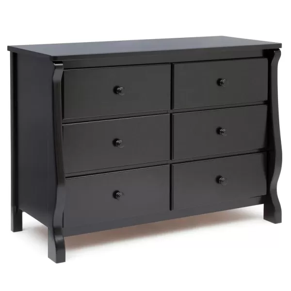 Universal 6 Drawer Dresser, Greenguard Gold Certified, Dark Chocolate