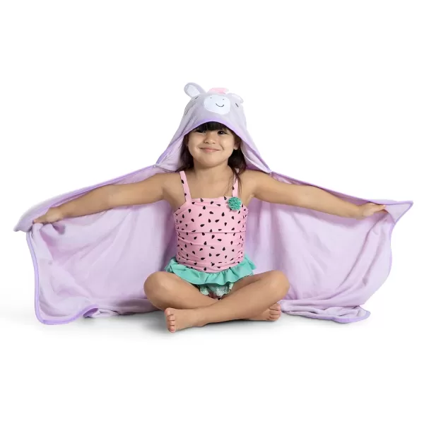 Baby/Infant Hooded Bath Towel - Super Soft and Absorbent- Newborn Essential - Ideal Baby Registry/Shower Gift for Boys and Girls, Pink Cat