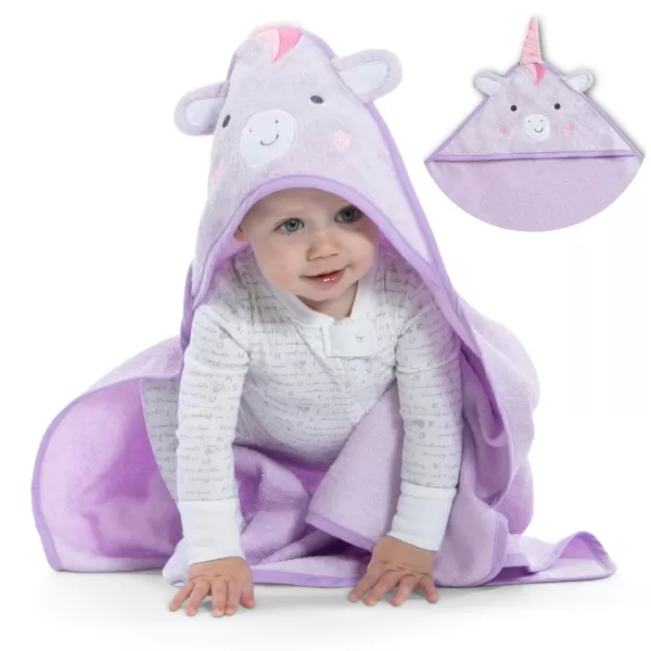 Baby/Infant Hooded Bath Towel - Super Soft and Absorbent- Newborn Essential - Ideal Baby Registry/Shower Gift for Boys and Girls, Pink Cat