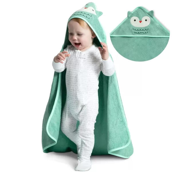 Baby/Infant Hooded Bath Towel - Super Soft and Absorbent- Newborn Essential - Ideal Baby Registry/Shower Gift for Boys and Girls, Pink Cat
