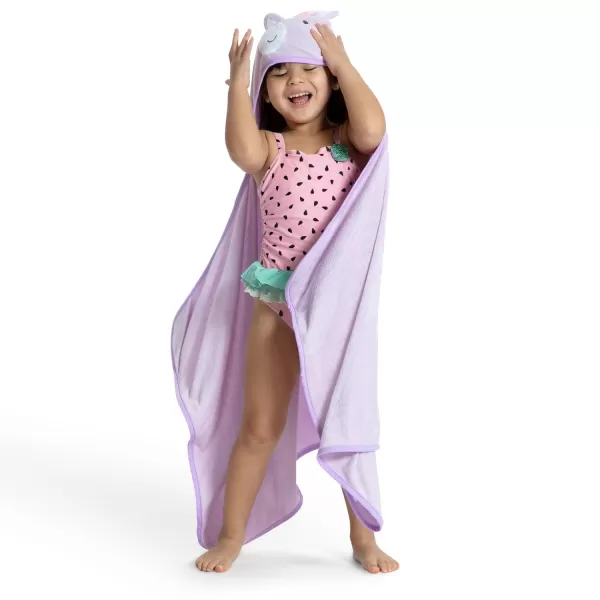 Baby/Infant Hooded Bath Towel - Super Soft and Absorbent- Newborn Essential - Ideal Baby Registry/Shower Gift for Boys and Girls, Pink Cat