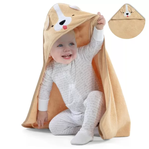 Baby/Infant Hooded Bath Towel - Super Soft and Absorbent- Newborn Essential - Ideal Baby Registry/Shower Gift for Boys and Girls, Pink Cat