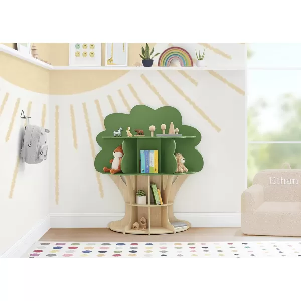 Bear Bookcase - Greenguard Gold Certified, Crafted Walnut