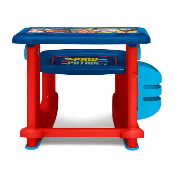 Bluey Draw and Play Desk by Delta Children – Includes 10 Markers and Coloring Book, Blue