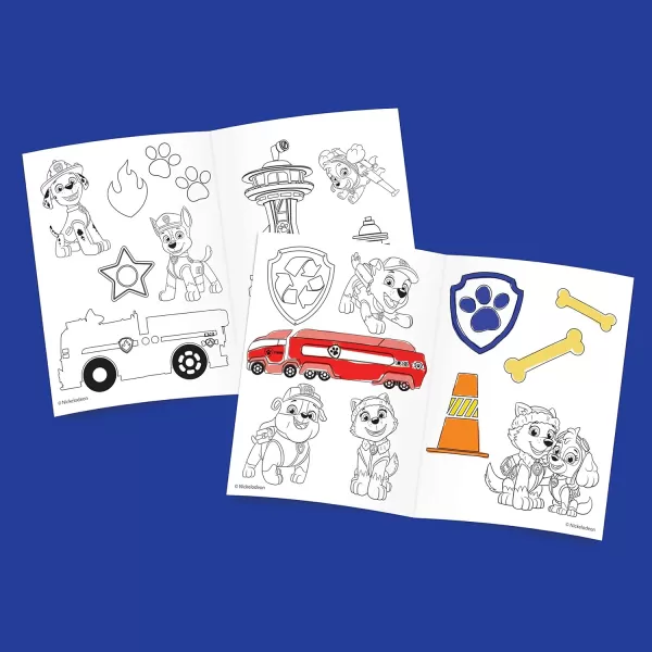 Bluey Draw and Play Desk by Delta Children – Includes 10 Markers and Coloring Book, Blue