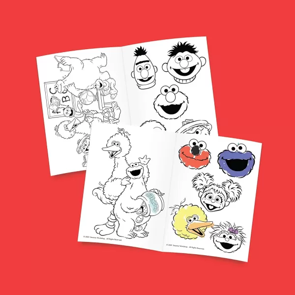 Bluey Draw and Play Desk by Delta Children – Includes 10 Markers and Coloring Book, Blue