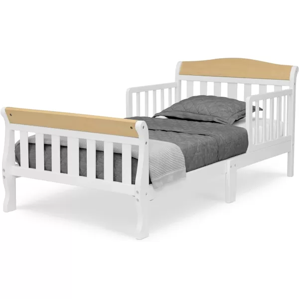 Canton Toddler Bed, White