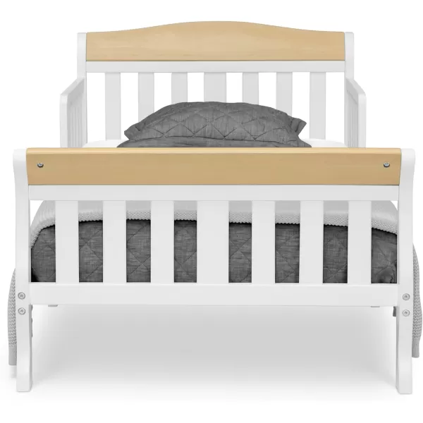Canton Toddler Bed, White