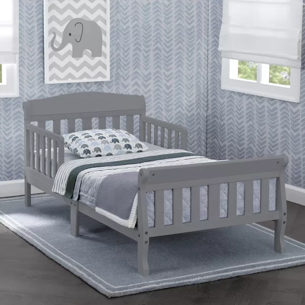 Canton Toddler Bed, White
