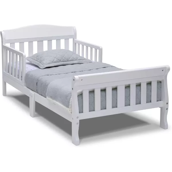 Canton Toddler Bed, White