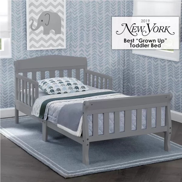 Canton Toddler Bed, White