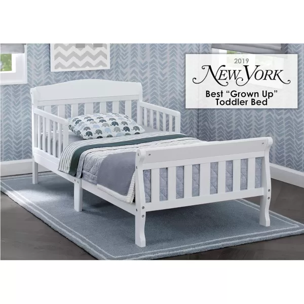 Canton Toddler Bed, White