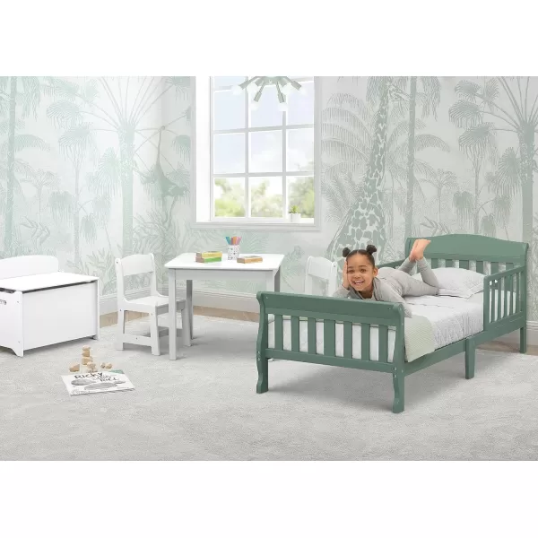 Canton Toddler Bed, White