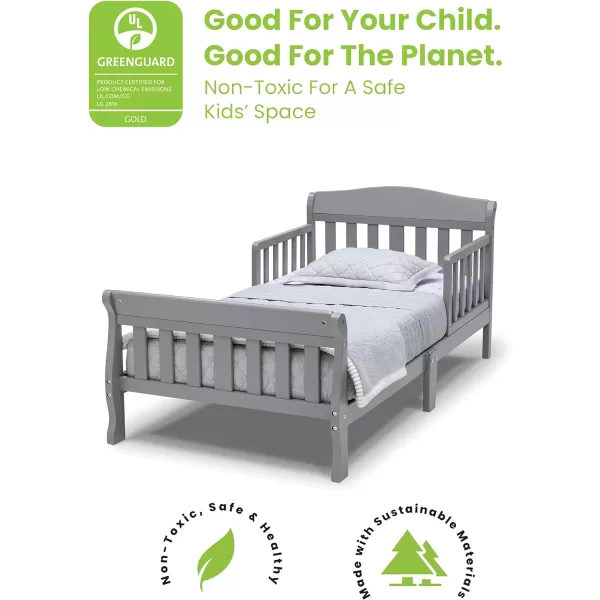 Canton Toddler Bed, White
