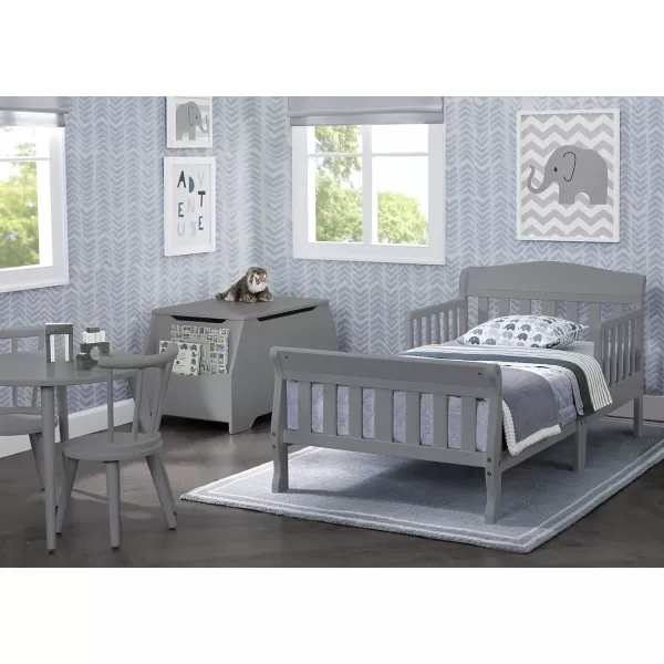 Canton Toddler Bed, White