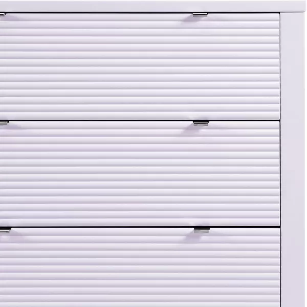 Delta Children Cassie 3 Drawer Dresser with Changing Top and Interlocking Drawers, Midnight Grey