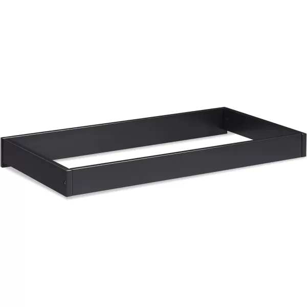 Delta Children Cassie 3 Drawer Dresser with Changing Top and Interlocking Drawers, Midnight Grey