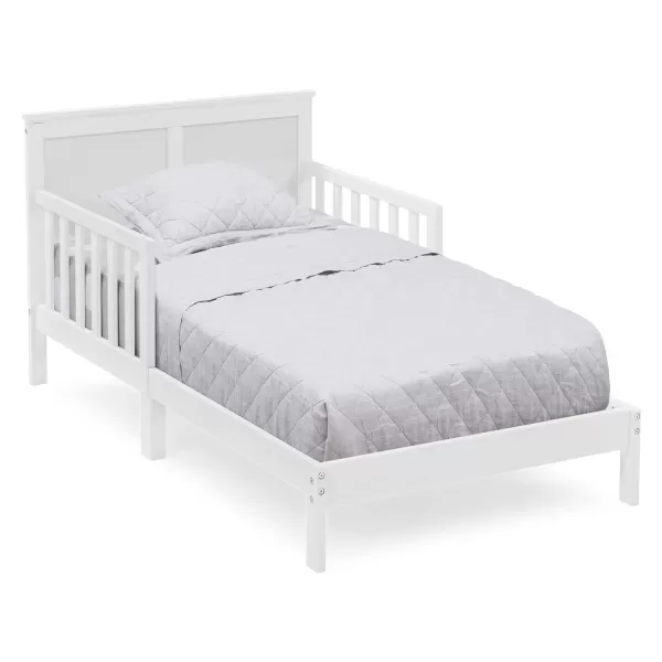 Delta Children Collins Wood Toddler Bed, Greenguard Gold Certified, Midnight Grey