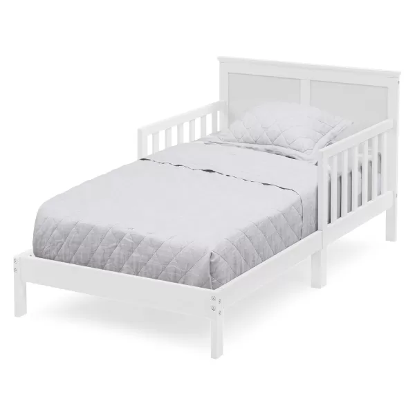 Delta Children Collins Wood Toddler Bed, Greenguard Gold Certified, Midnight Grey