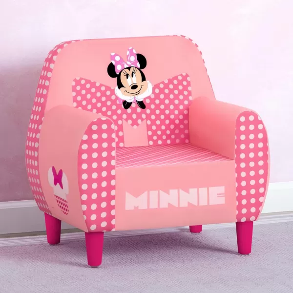 Delta Children - Disney Minnie Mouse Foam Chair for Kids, Pink