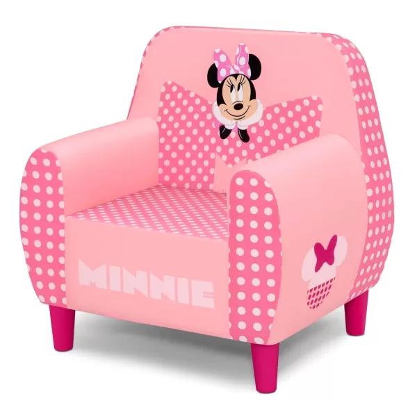 Delta Children - Disney Minnie Mouse Foam Chair for Kids, Pink