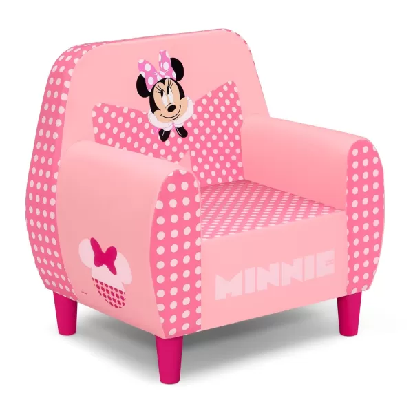 Delta Children - Disney Minnie Mouse Foam Chair for Kids, Pink