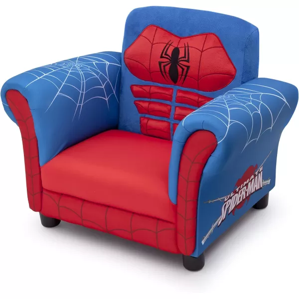 Delta Children Figural Upholstered Chair, Marvel Spider-Man 