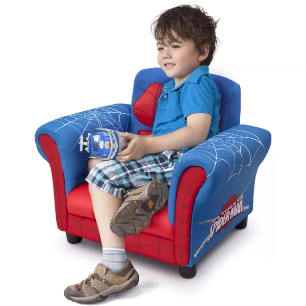 Delta Children Figural Upholstered Chair, Marvel Spider-Man 