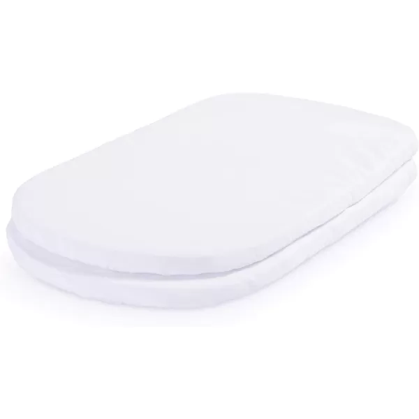 Delta Children Fitted Bassinet Sheet Set, 2-Pack – Compatible with The Following Bassinets: 27201, 27202, 27302 and 27303