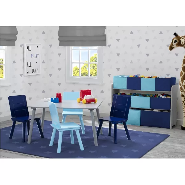 Delta Children Kids Table and Chair Set , Natural/Primary