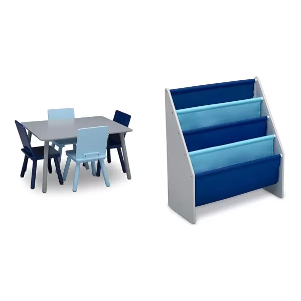 Delta Children Kids Table and Chair Set , Natural/Primary
