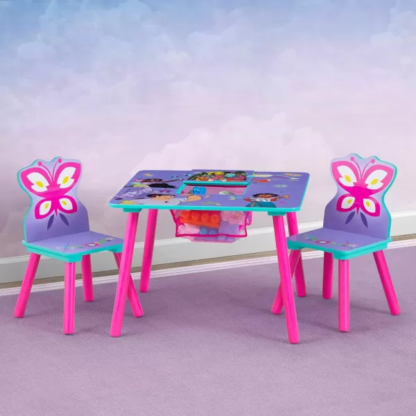 Delta Children Kids Table and Chair Set with Storage  - Ideal for Arts &amp; Crafts, Snack Time, Homeschooling, Homework &amp; More, Peppa Pig