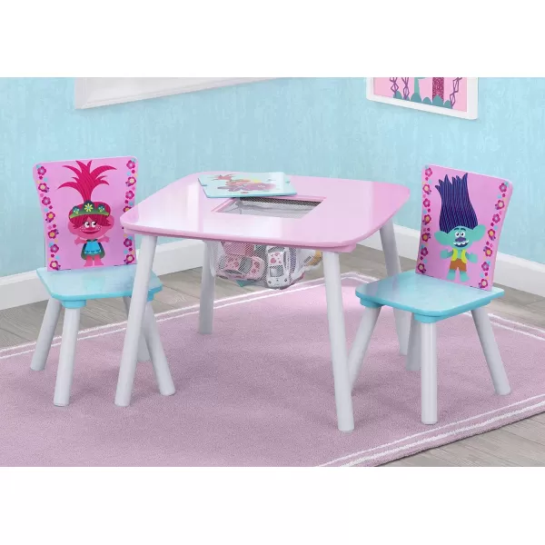 Delta Children Kids Table and Chair Set with Storage  - Ideal for Arts &amp; Crafts, Snack Time, Homeschooling, Homework &amp; More, Peppa Pig