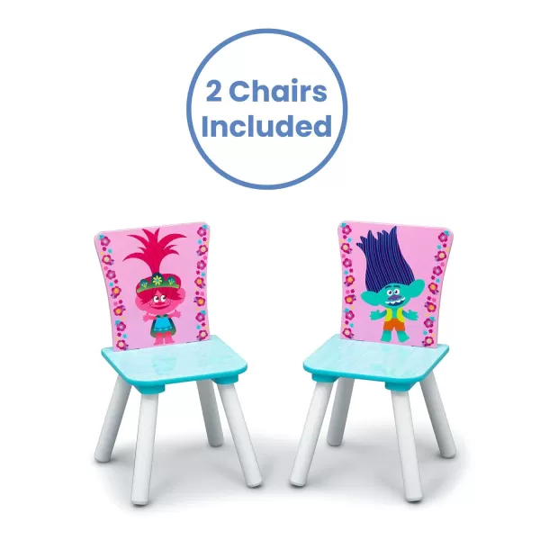 Delta Children Kids Table and Chair Set with Storage  - Ideal for Arts &amp; Crafts, Snack Time, Homeschooling, Homework &amp; More, Peppa Pig