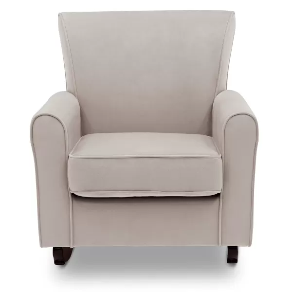 Delta Children Lancaster Rocking Chair Featuring Live Smart Fabric, Linen