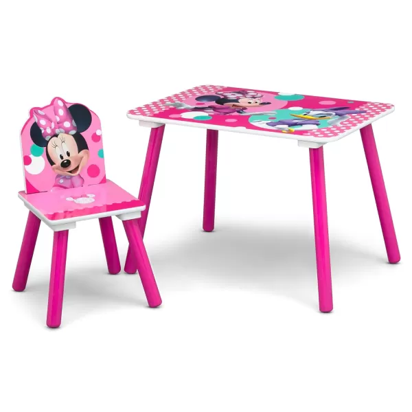 Delta Children - Marvel Spidey and His Amazing Friends 3-Piece Toddler Playroom Set – Includes Table, Chair and Toy Box, Blue/Red