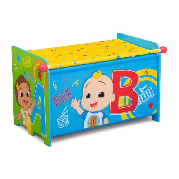 Delta Children - Marvel Spidey and His Amazing Friends 3-Piece Toddler Playroom Set – Includes Table, Chair and Toy Box, Blue/Red