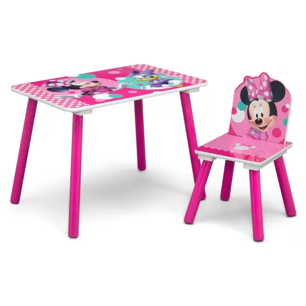 Delta Children - Marvel Spidey and His Amazing Friends 3-Piece Toddler Playroom Set – Includes Table, Chair and Toy Box, Blue/Red