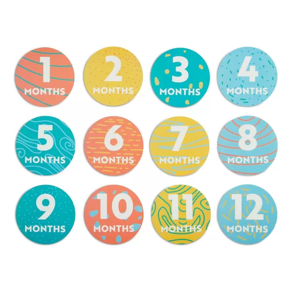Delta Children Milestone Baby Blanket – Monthly Blanket for Pictures – Photo Blanket for Newborns, Space