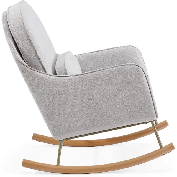 Delta Children Rocker Ella, Stone Grey
